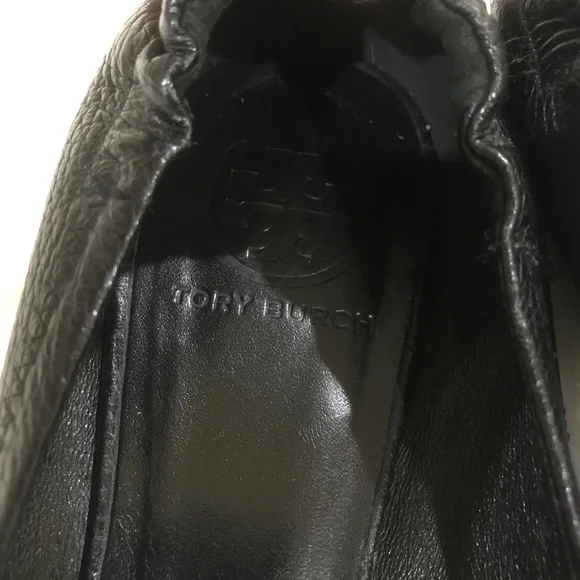 Tory Burch Women’s Reva Leather Flats Size 7.5 - Picture 5 of 10